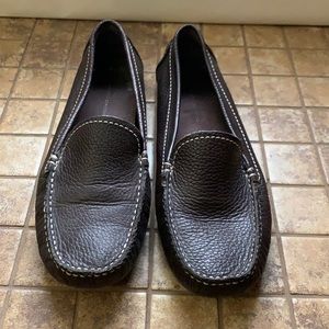 NWT Brown Banana Republic Driving Loafers Size 8